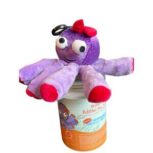 Scentsy Kids Bubbles The Octopus Buddy Clip Berry Bubble Blue Scented Plush Toy